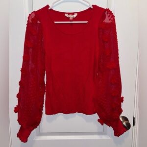 ❤️Puff Sleeve Top SZ M❤️